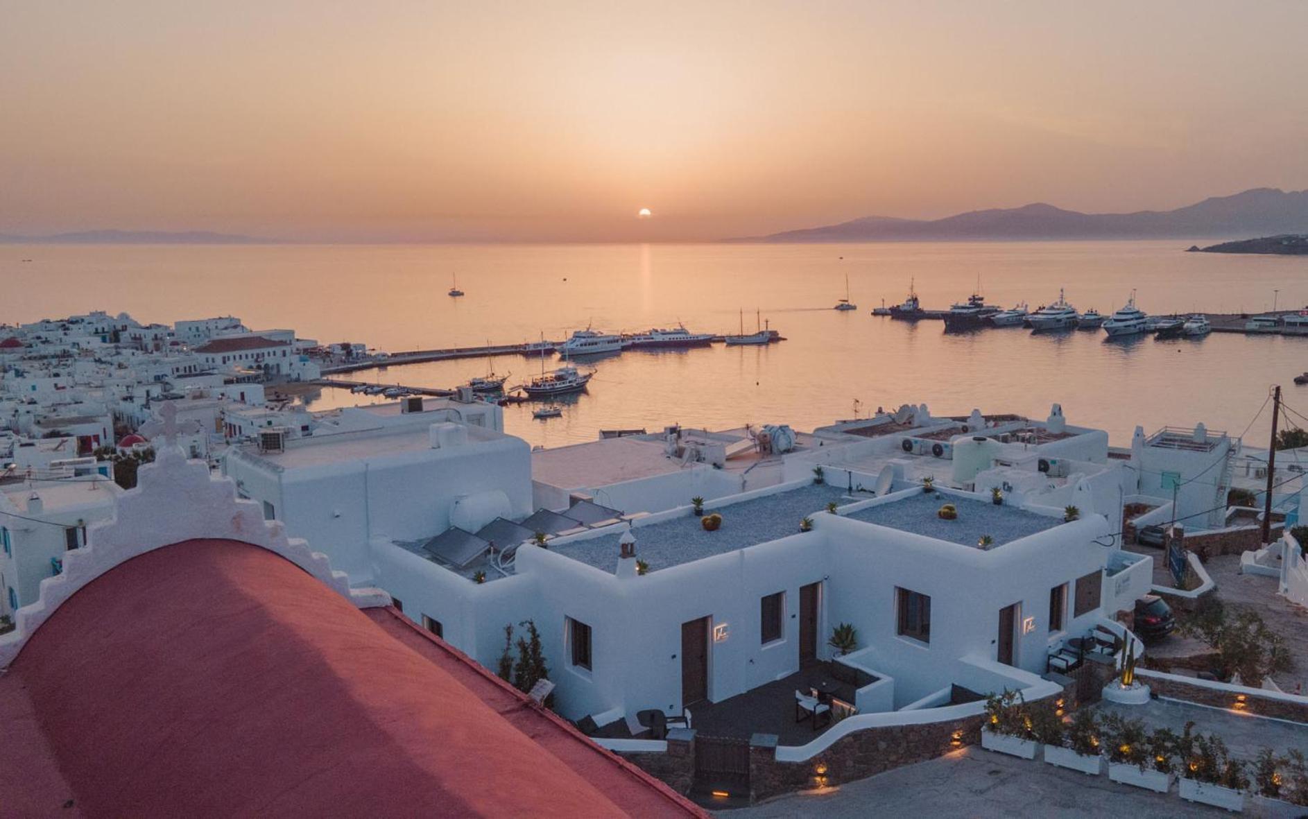 Апарт отель She Mykonos - The Residency Mykonos Town Экстерьер фото